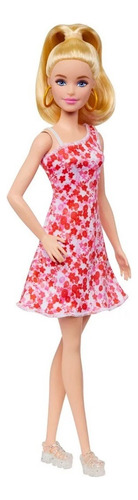 Muñeca Barbie Fashionista Rubia Con Colita - Original Mattel