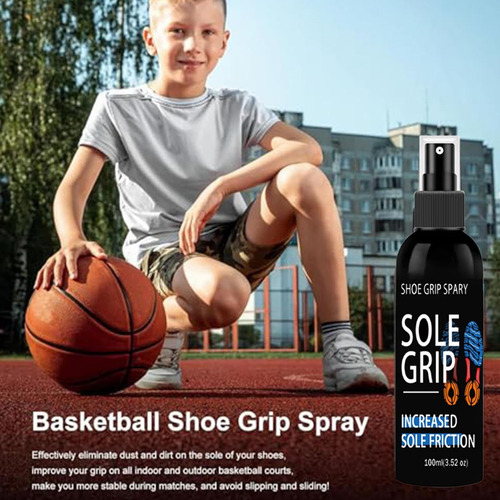 Spray Sole Grip Para Zapatillas De Baloncesto En Aerosol Par