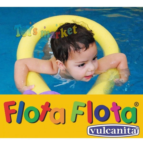 Flota Flota Original Vulcanita Pileta Flotador Aqua Gym