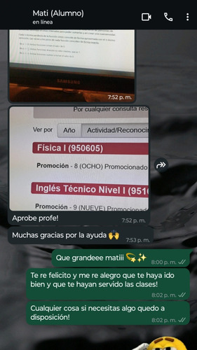 Clases Particulares Física Y Matemática