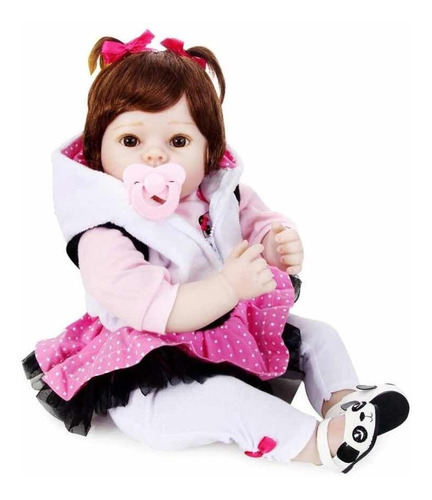 Bebe Reborn Aori Realista Silicona De Vinilo