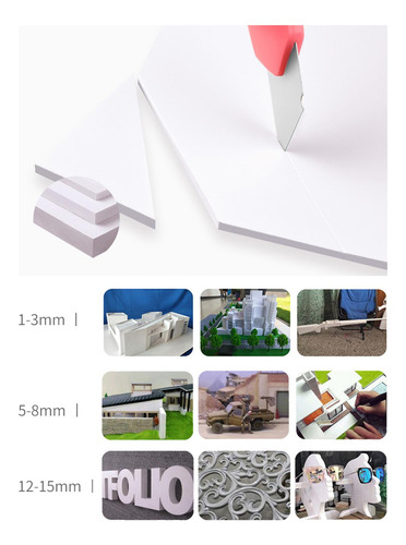 5 Uds Bloques Cuadrados Diy Paisaje 10cmx10cmx0.7cm