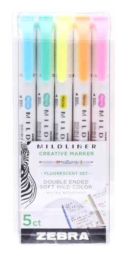 Mildliner Resaltador Zebra De Doble Punta