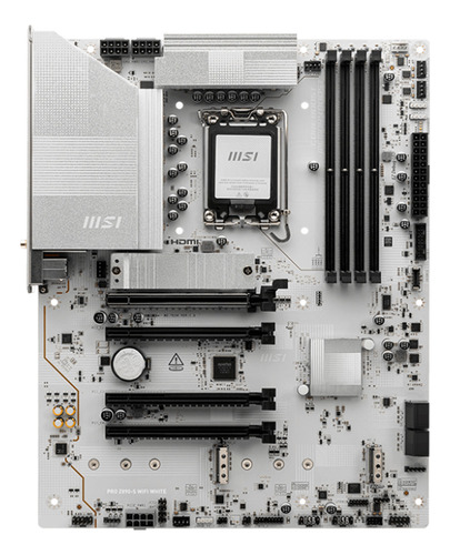 Board Msi Z890-s Wifi White (lga 1851) Color Blanco