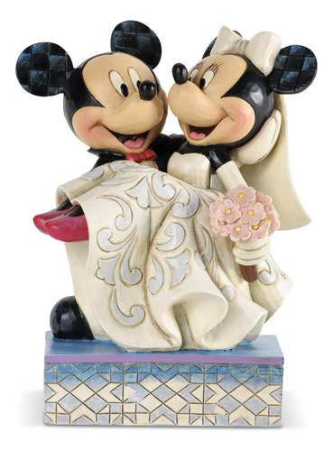 Disney Traditions Por Jim Shore Mickey Y Minnie Mouse Decora