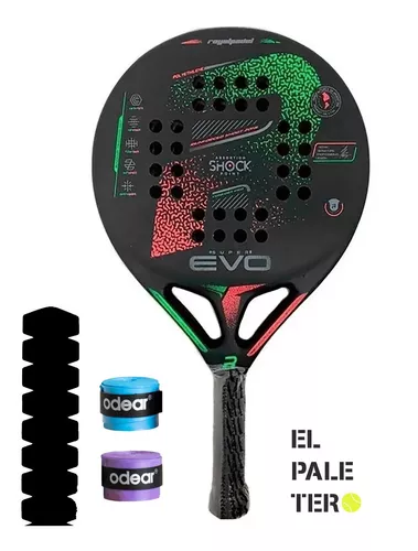 blanco compromiso Arreglo Paleta Royal Padel - Super Evo Foam + 2 Cubre Grip + Protect