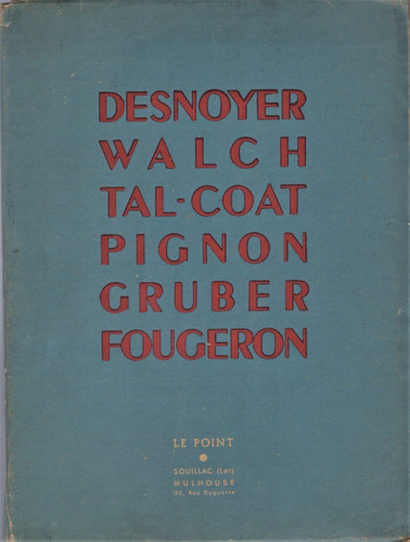 Le Point : Desnoyer - Walch - Pignon - Gruber - Fougeron (Usado)