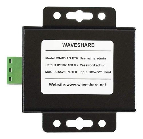 Conversor Rs485 Para Ethernet Com Alta Velocidade E Baixa Po