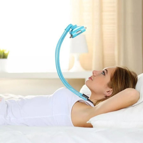 Soporte Celular Cuello Sujetador Flexible Cama Mesa + Regalo