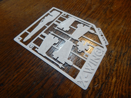 Star Wars Diy X-wing Kit Figura Impresion 3d Pixelados_