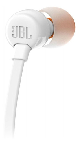 Auricular In-ear Jbl T110 Blanco Color White