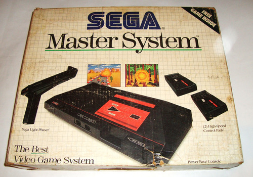 Consola Sega Master System Con Caja (mr2023) Nes Snes 
