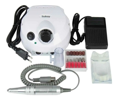 Imagen 5 de 9 de Torno Profesional Manicura Pedicura Uñas Eléctrico Pedal