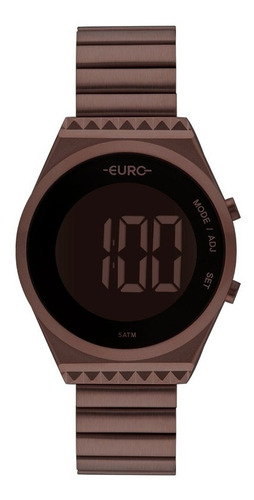 Relógio Digital Euro Slim Feminino Eubjt016af/4m Original