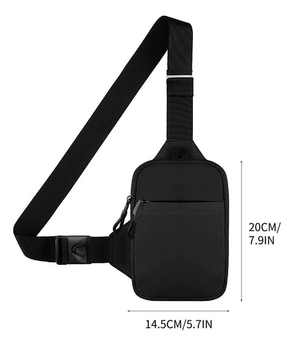 H Bolsa For Teléfono Celular, Bolso De Pecho De Moda For