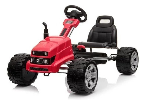 Carro De Pedal Go Cart Llanta De Eva Tractor 