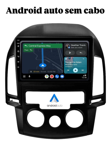 Central Multimídia I30 Ar Analógico 2009/2012 Carplay Tela 9