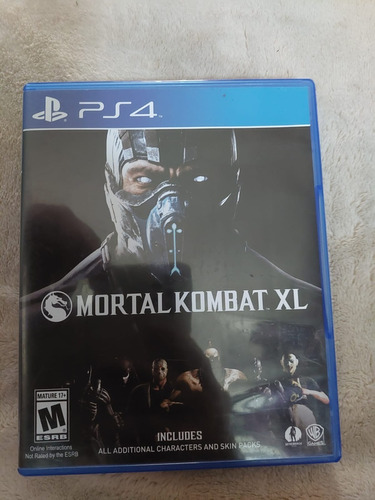 Ej:juego Mortal Kombat Xl