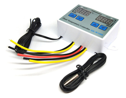 . Controlador De Temperatura De Termostato Digital Duplo
