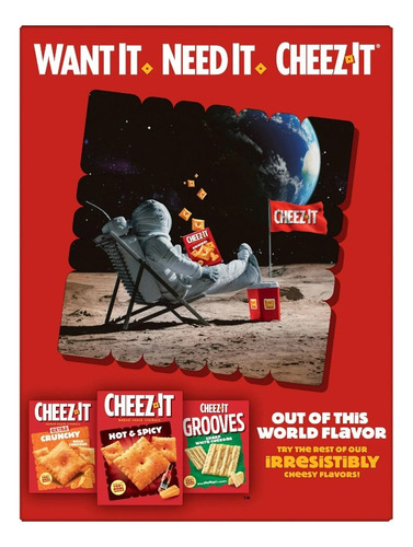Cheez-it Extra Toasty Family Size Galletas