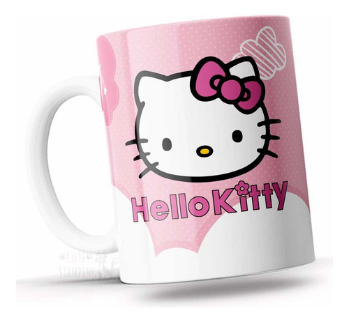 Taza Personalizada Hello Kitty Dibujos Para Niños V. Modelos