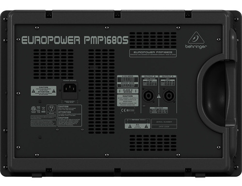 Consola Amplificada Behringer Pmp1680 1600w, 10 Canales