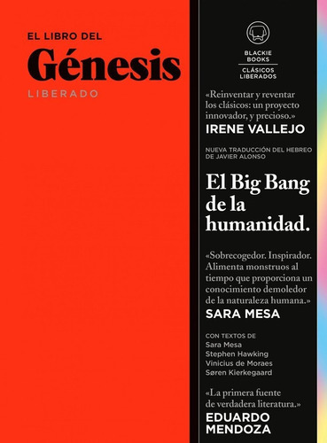 El Libro Del Genesis . **2-clasicos Liberados/blackie Books**, De Anónimo. Editorial Clasicos Liberados, Tapa Dura En Español