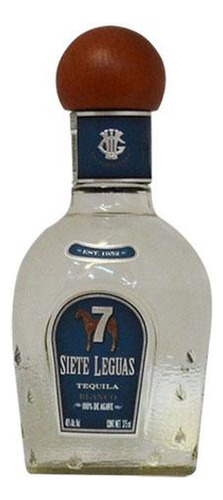 Paquete De 3 Tequila 7 Leguas Blanco 375 Ml