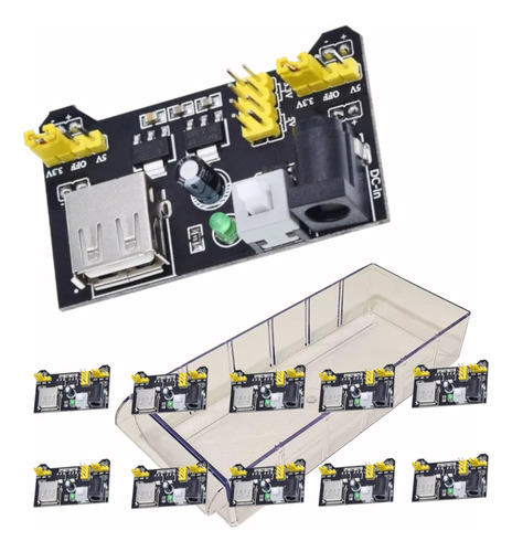 10 X Protoboard 3.3v/5v Arduino Pic Mcu Raspberry 3.3 5v