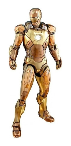 Iron Man Mark Xxi (midas): Iron Man 3 Marvel Hot Toys 1/6