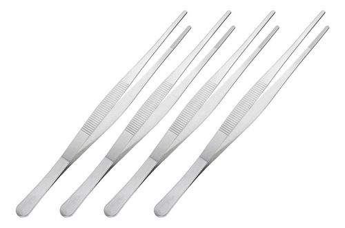 Pinzas De Acero Inoxidable Uxcell De 98 Pulgadas Rectas De