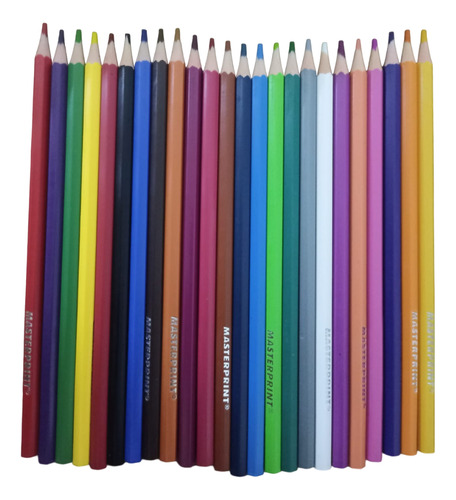 Lápis De Cor Multicolor 36 Cores+10 Tom Pele + 10 Tom Pastel Marcação 90