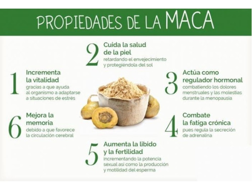 Maca Peruana Polvo Natural 125grs Productos Tenango