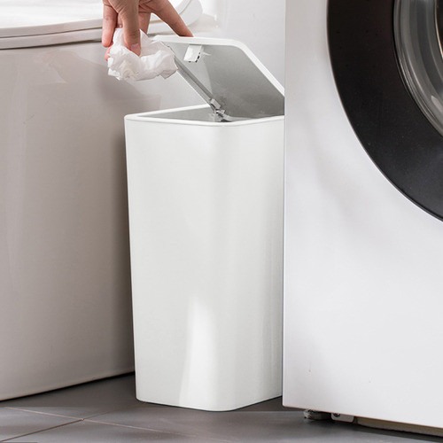 Bote De Basura De Baño G Con Tapa, Bote De Basura Pequeño Co
