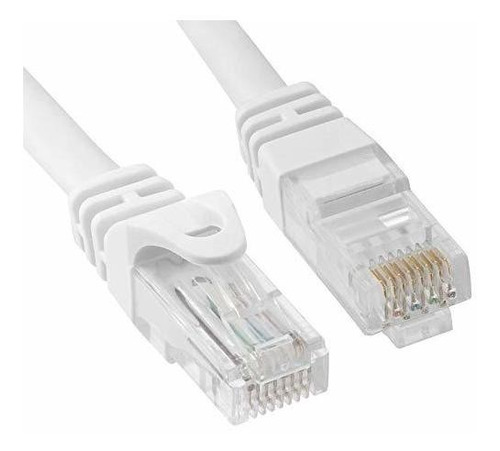 Cable Red Rj45 Ethernet Cat6 Blanco