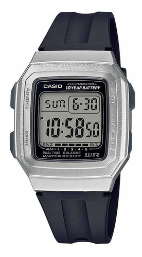 Reloj Digital Casio Classic Para Hombre, F201wam7a, Caja