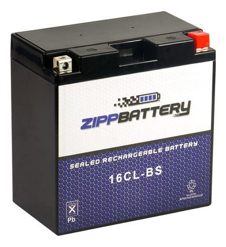 Battery Yb16cl-bs Bateria Repuesto Convencional Para 12
