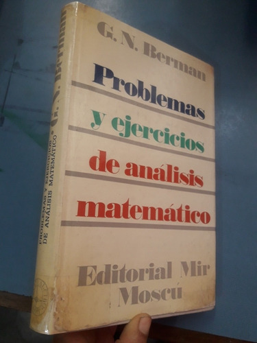 Libro Mir Problemas Ejercicios De Análisis Matemático Berman