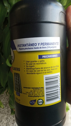 Imagen 4 de 10 de Líquido Sellante Tubeless / Antipinchazos Plustyre * 1000 Ml
