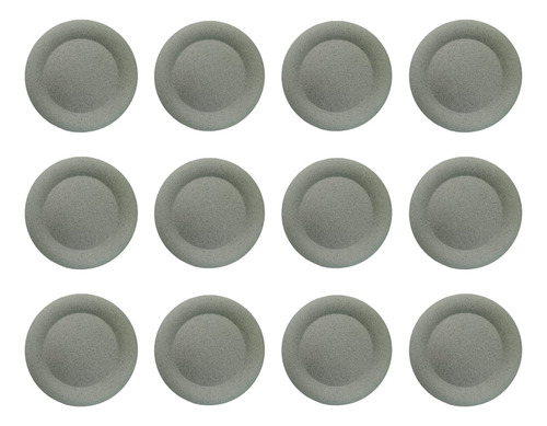 Plato Trinche Travessa Melamina 105-0158-003 Color Gris Jaspeado - Pack X 12
