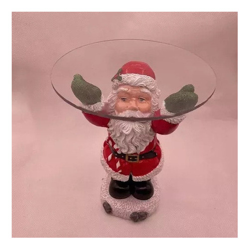 X Bandeja De Escultura De Papai Noel, Decoração De Mesa