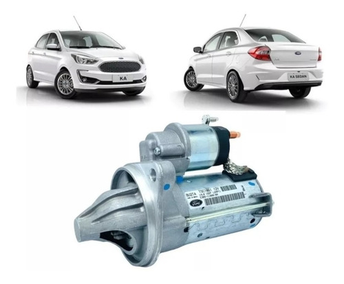 Motor De Partida Ford Ka 1.0 3 Cilindros 2014 A 2021 Origina