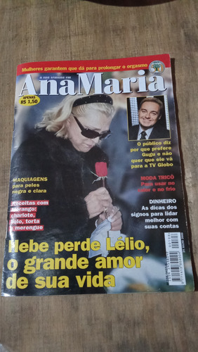 Revista Ana Maria, 198 Hebe, Gugu, Anos 2000 (Usado)