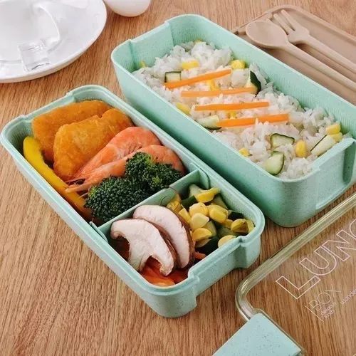 Fiambrera Infantil,Lunch Box Niños con 6 Compartimentos,Hermetica