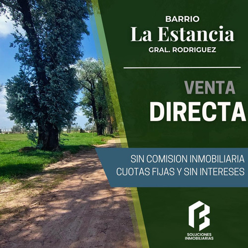 Oportunidad! Lote En Venta Financiado - Gral. Rodriguez