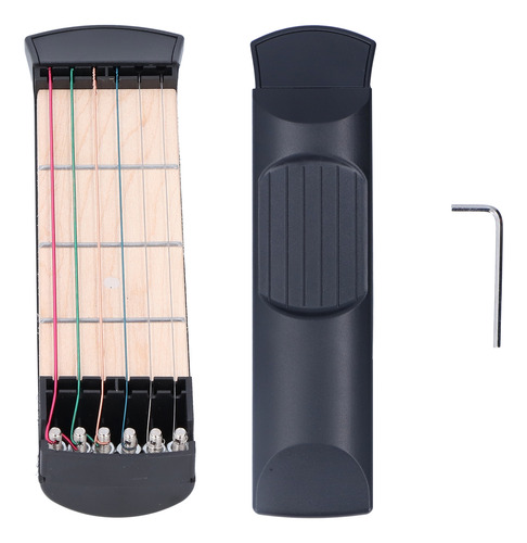 Herramienta De Práctica De Guitarra, Diapasón Portátil De 6
