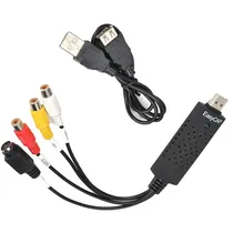 Comprar Usb 2.0 Audio Video Vhs A Dvd Convertidor Adaptador De Tarje