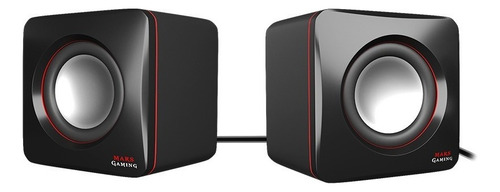 Alto-falantes para PC Gamer Computer Sound Mars Gaming Color Black