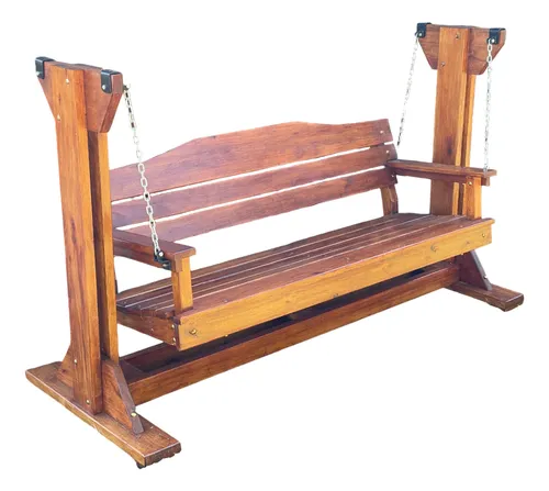 comprar Hamaca En Madera Sin Techo Para Jardín Exterior