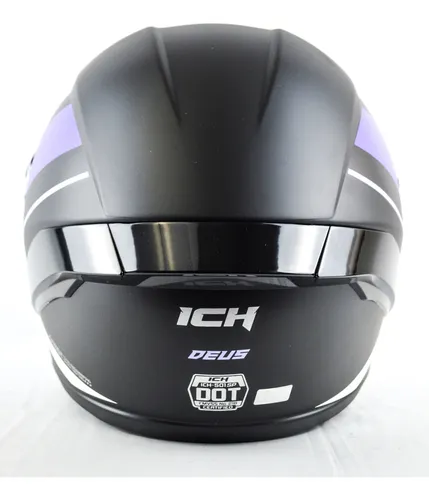 Cascos Con Visor De Color Dama Ich 501 Sp, Certificado Dot